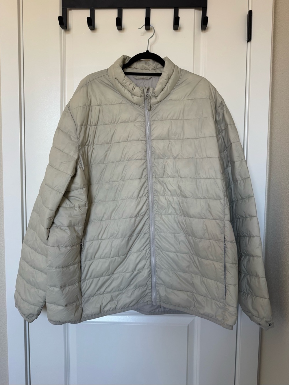 Old Navy Lightweight Quilted Puffer Jacket - Light Cream